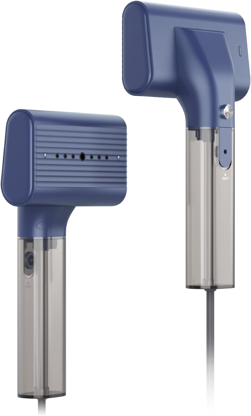 0.9 lb Portable Garment Steamer – Navy Blue