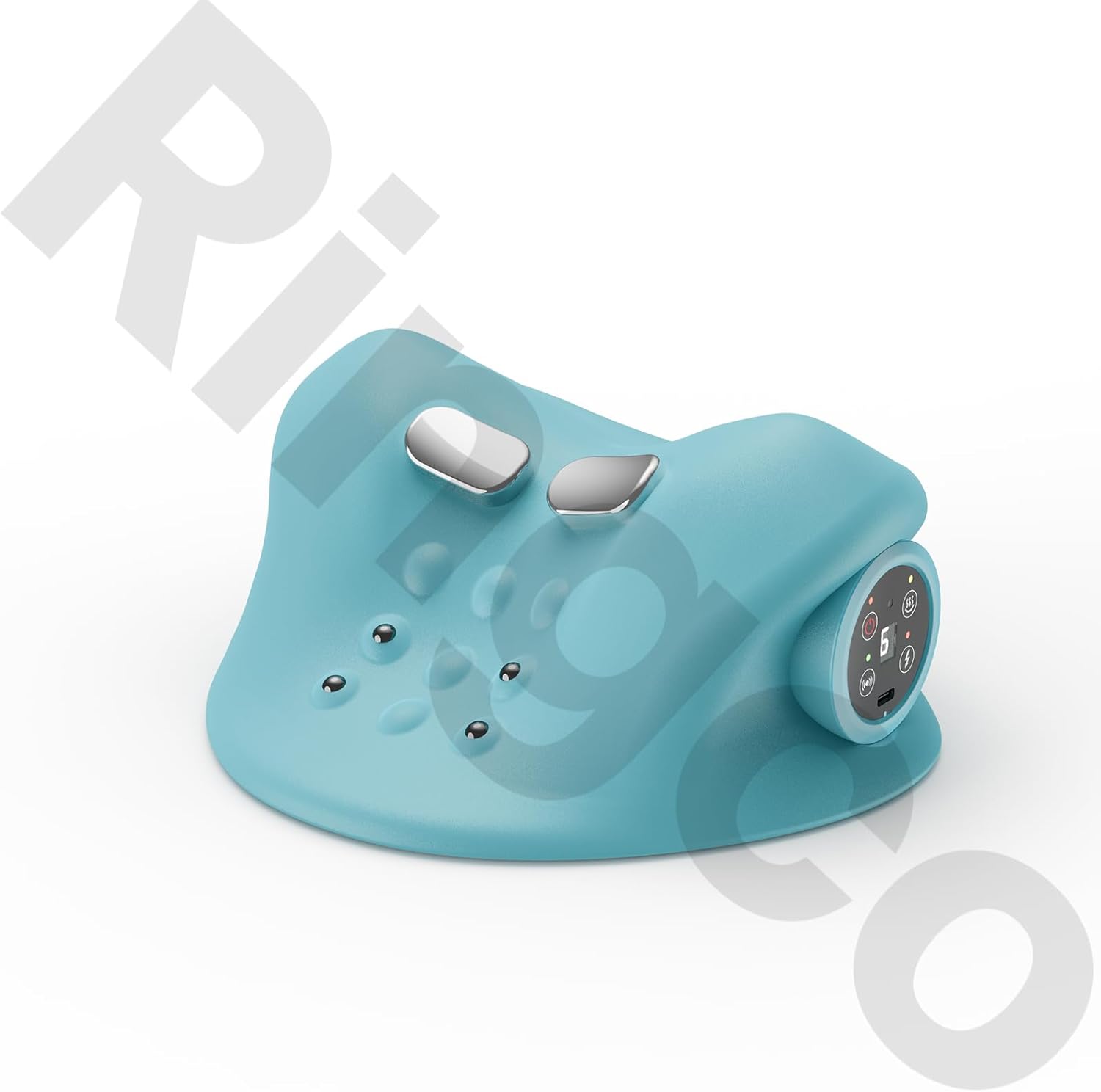 Ringco Rechargeable Neck Massager – Heat + Vibration Relief