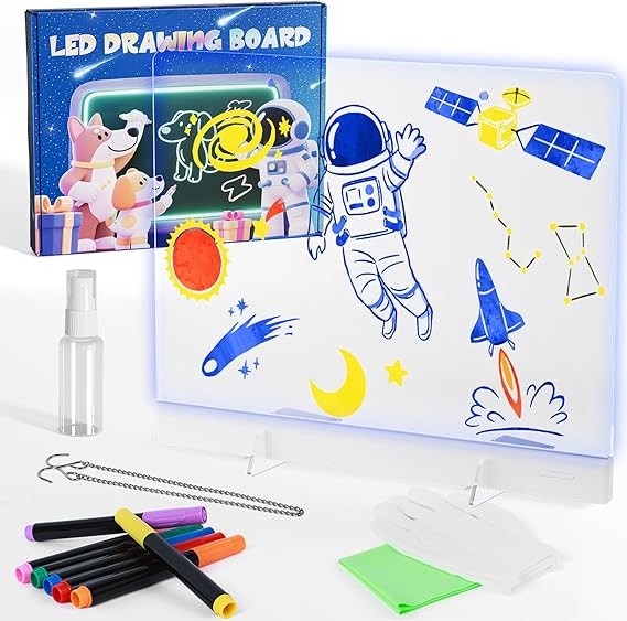 LED Note Board with Lights
