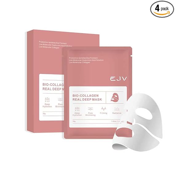 Korean Overnight Collagen Face Mask – Deep Hydration