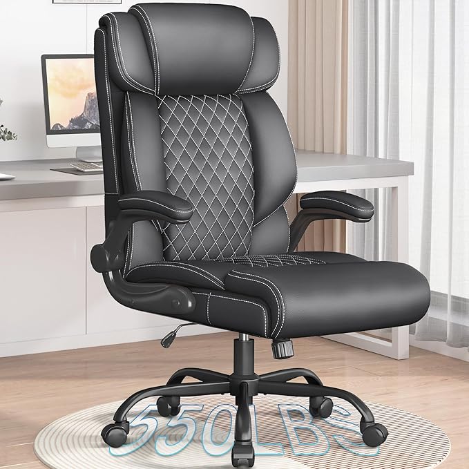 Big and Tall Office Chair – Ergonomic Executive Desk Chair