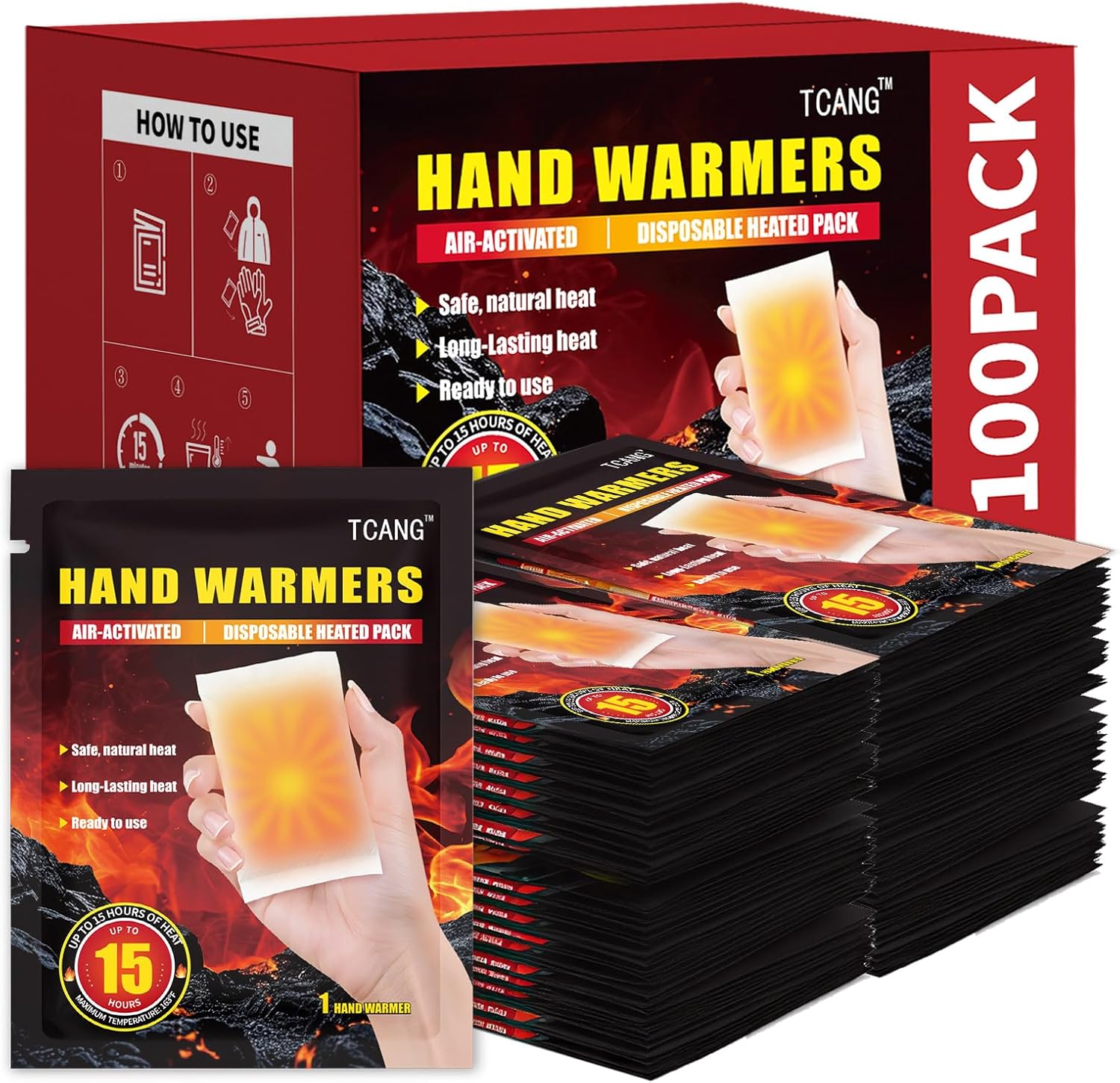 Long-Lasting Disposable Hand Warmers – Up to 15 Hours