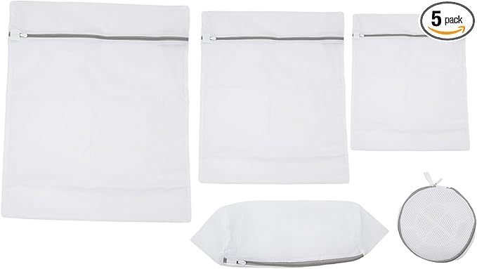 5-Piece Mesh Laundry Bag Washing Set