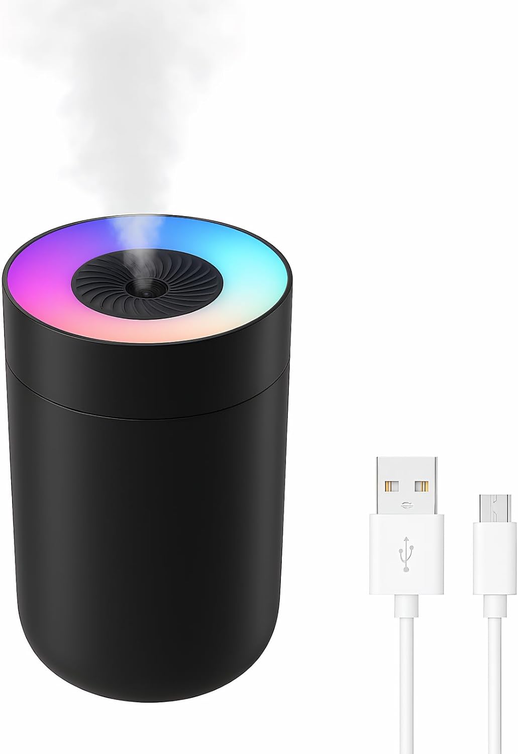 230ML Humidifier for Bedroom, Small Air Humidifier