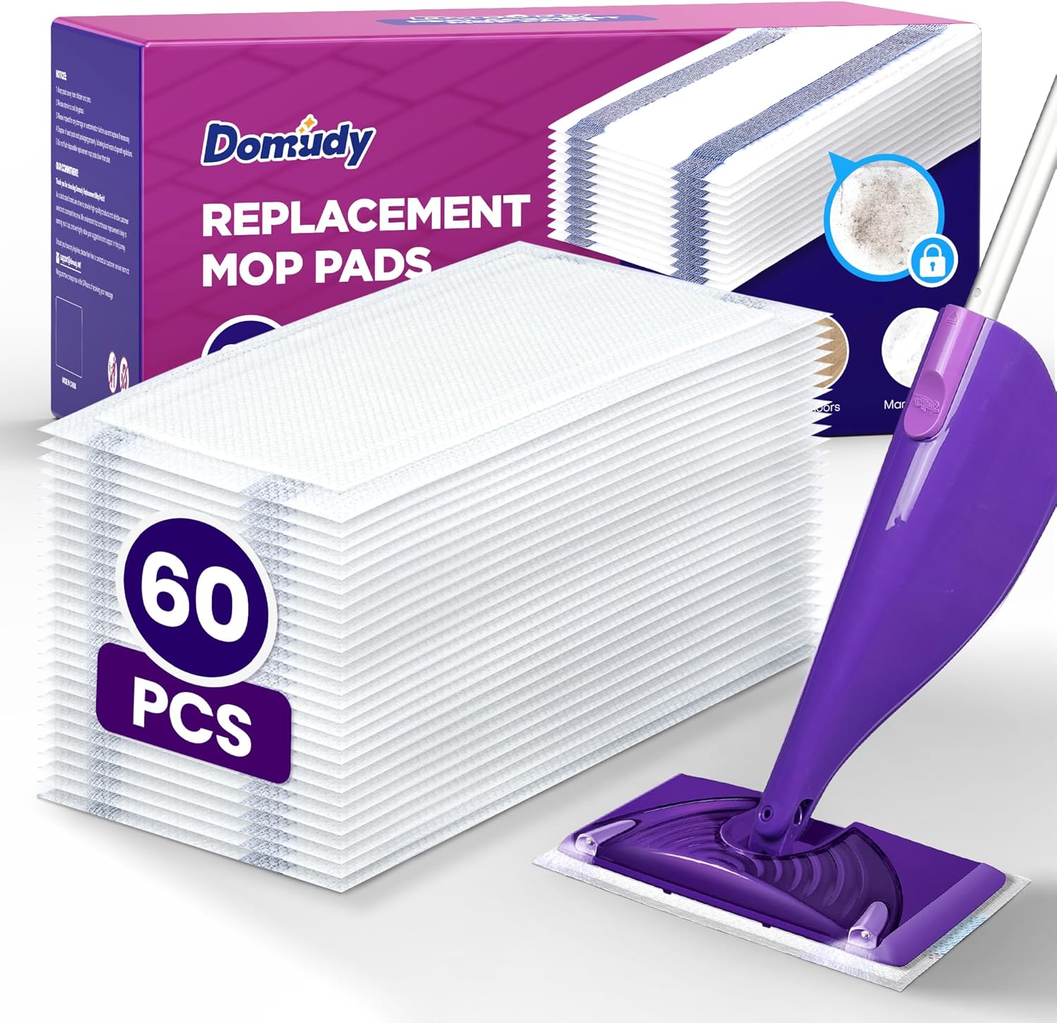 4-Layer Super Absorbent Pad Refills for Swiffer Wet Jet