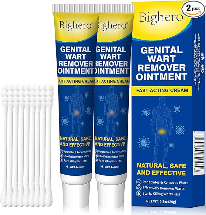 Bighero Wart Remover – Fast-Acting Gel for Feet & Hands