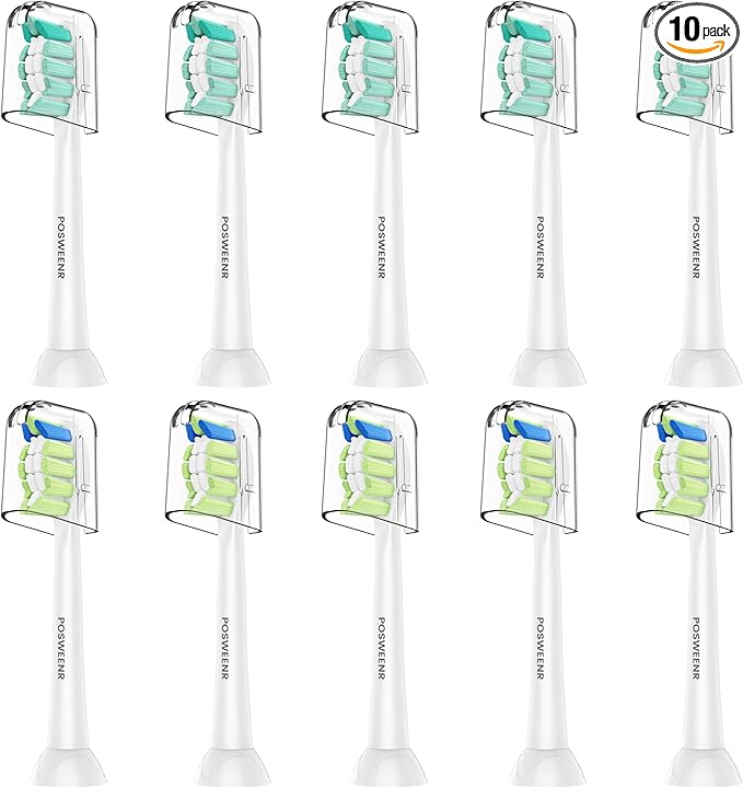 Sonicare-Compatible Replacement Toothbrush Heads