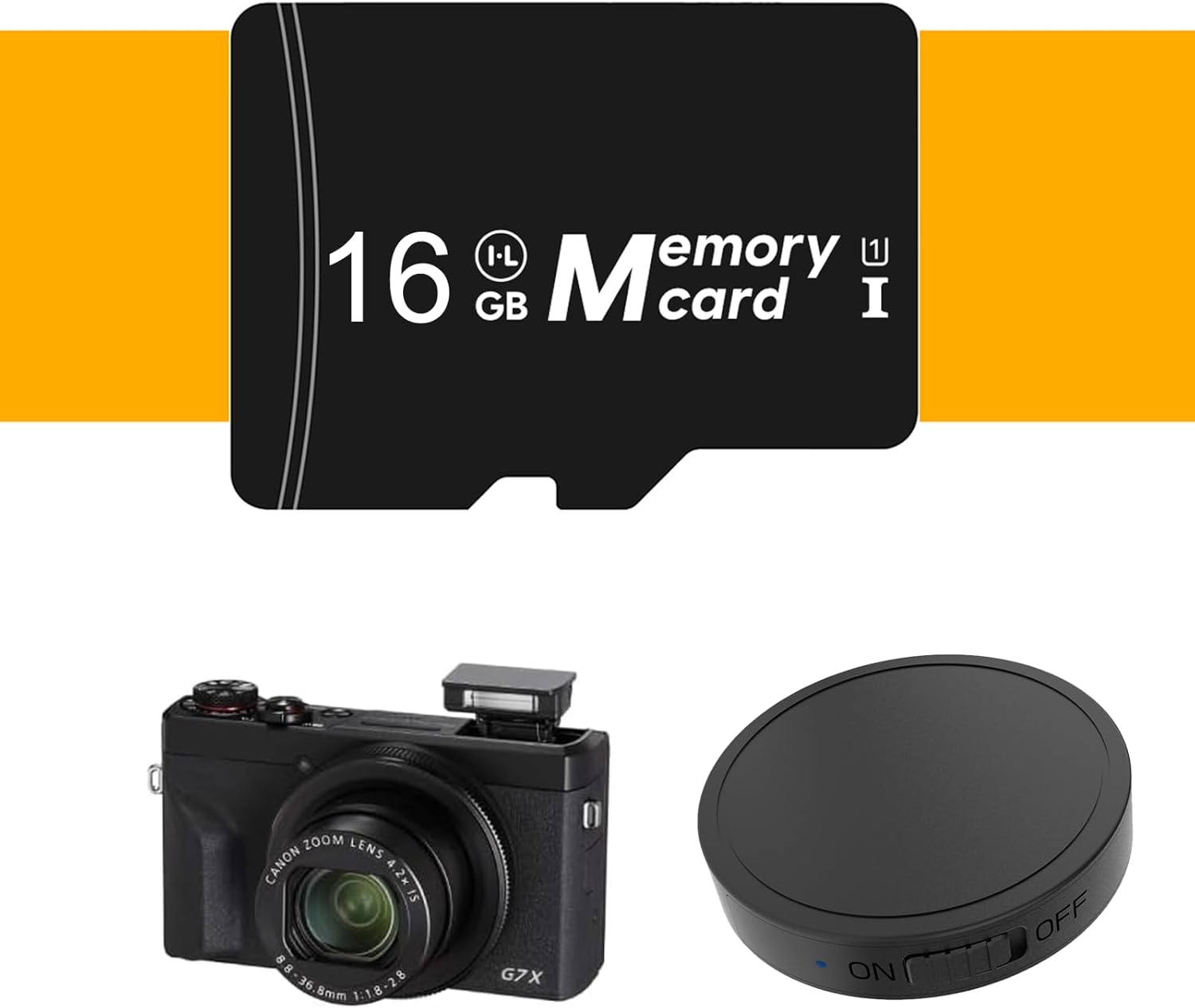 Junforbs 16GB Memory Card – Voice Recorder Replacement Set