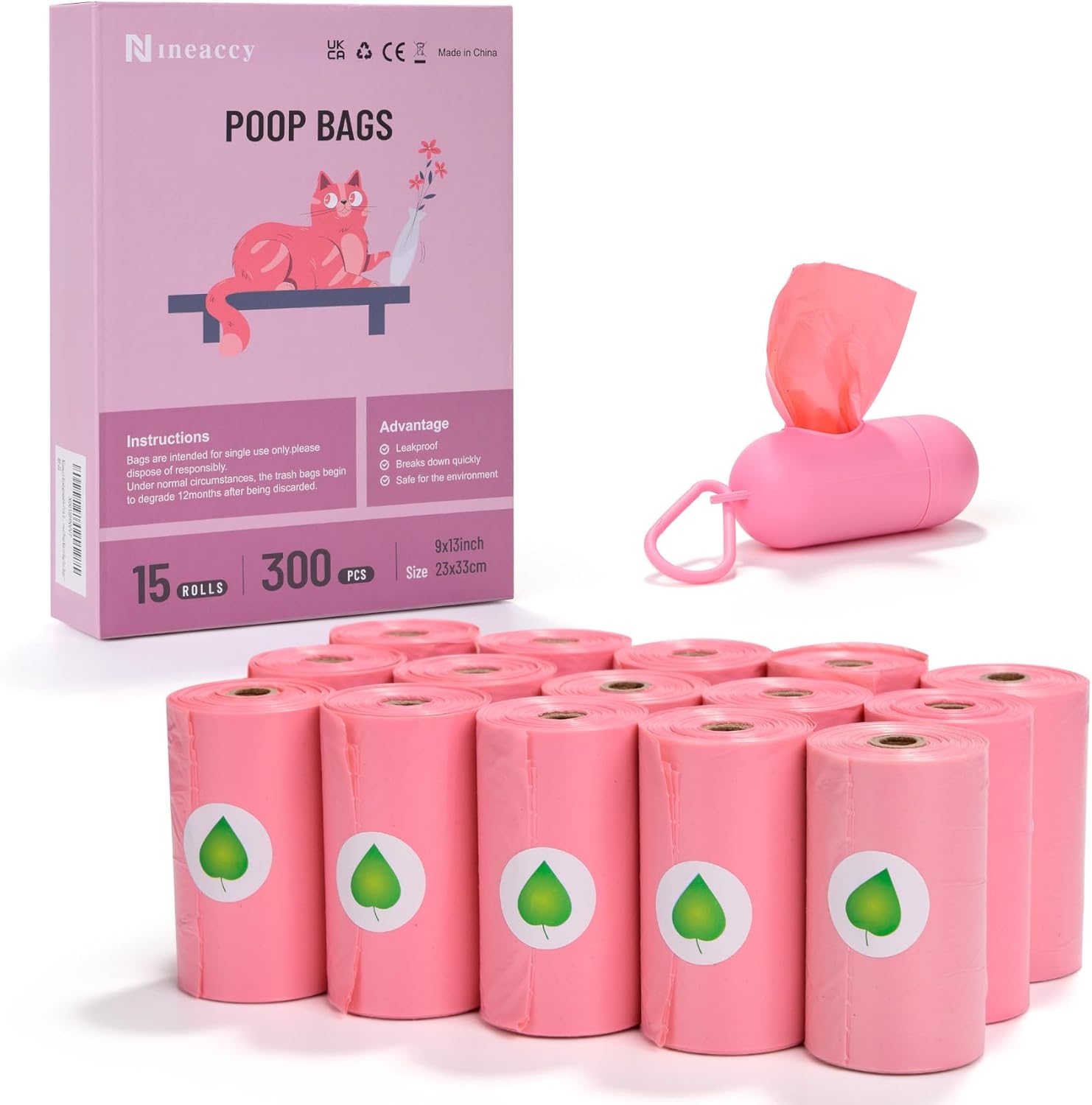 Biodegradable Lavender Scent Poop Bags