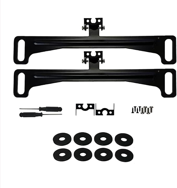 HAIOLORPRO Backup Camera License Plate Mount – 2PCS, No‑Drill