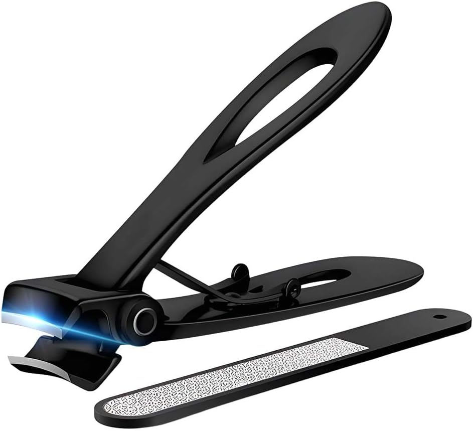 Nail Clippers for Thick Nails – 16mm Wide Jaw, Heavy Duty Stainless Steel