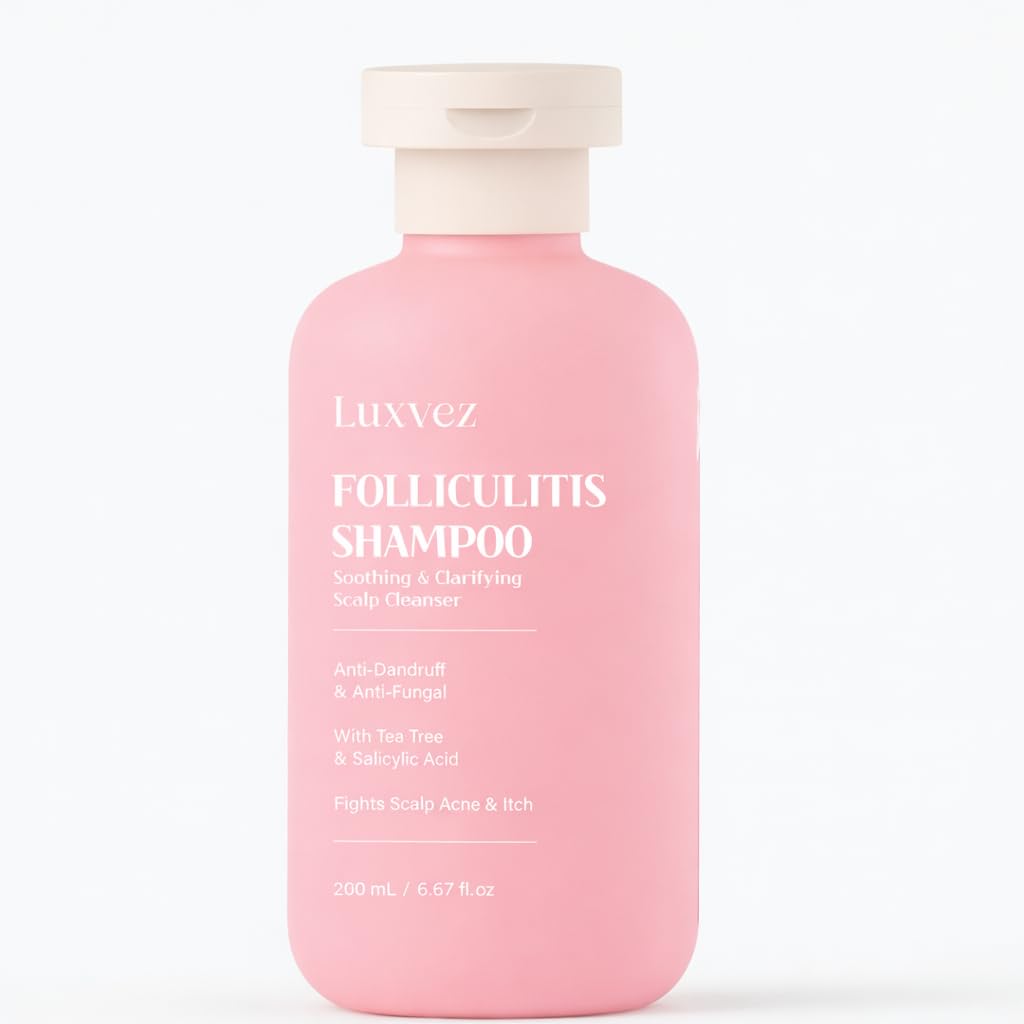 Luxvez Antifungal Shampoo – Folliculitis & Scalp Relief Treatment