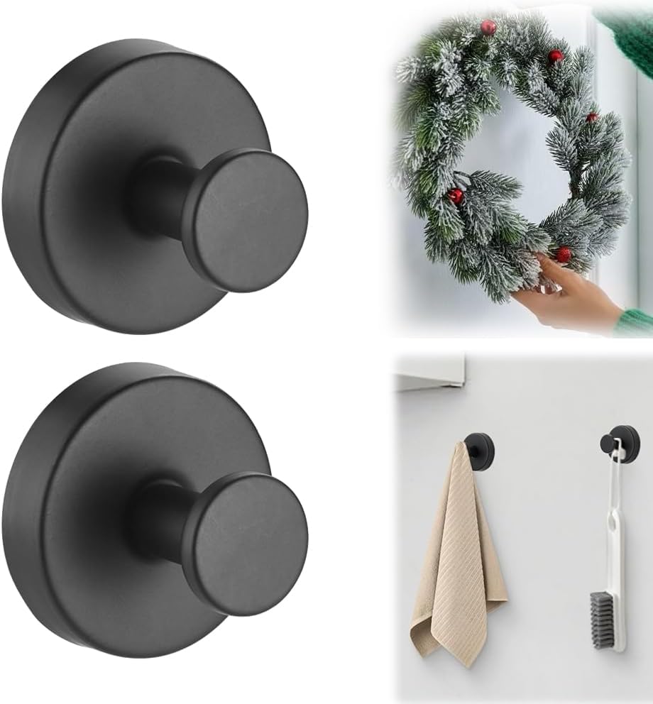 Upgraded Suction Cup Wreath Hooks