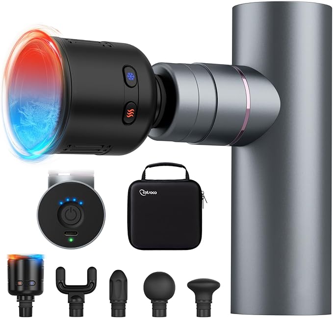 Mini Massage Gun Heat Cold Therapy