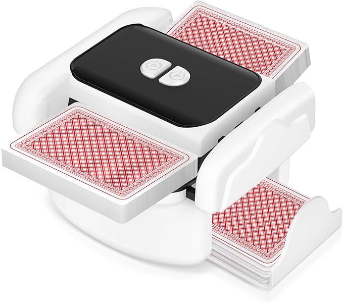 Portable Rechargeable Automatic Card Shuffler