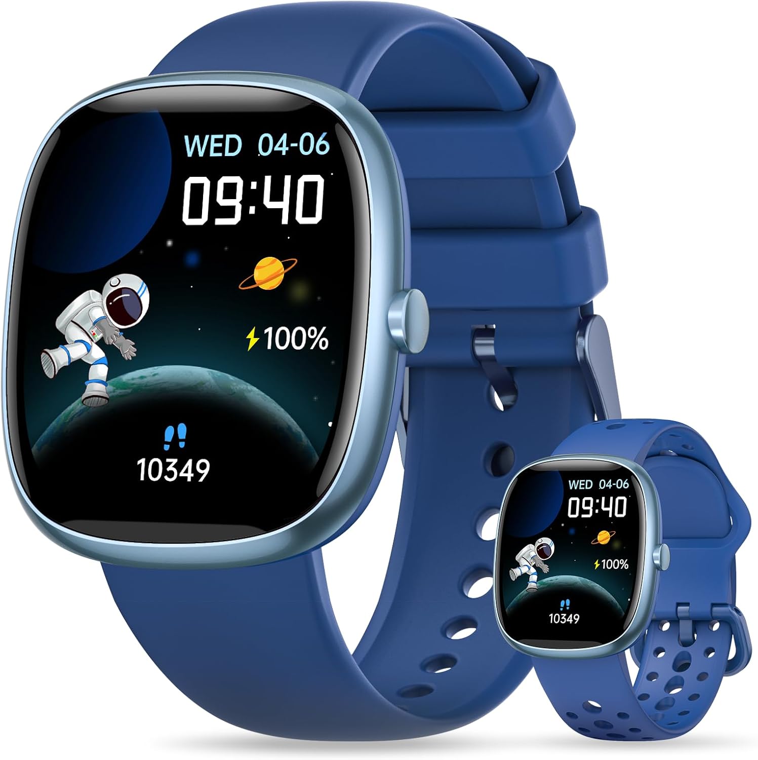 Kids Smart Watch – No Phone Needed, Heart Rate & Games