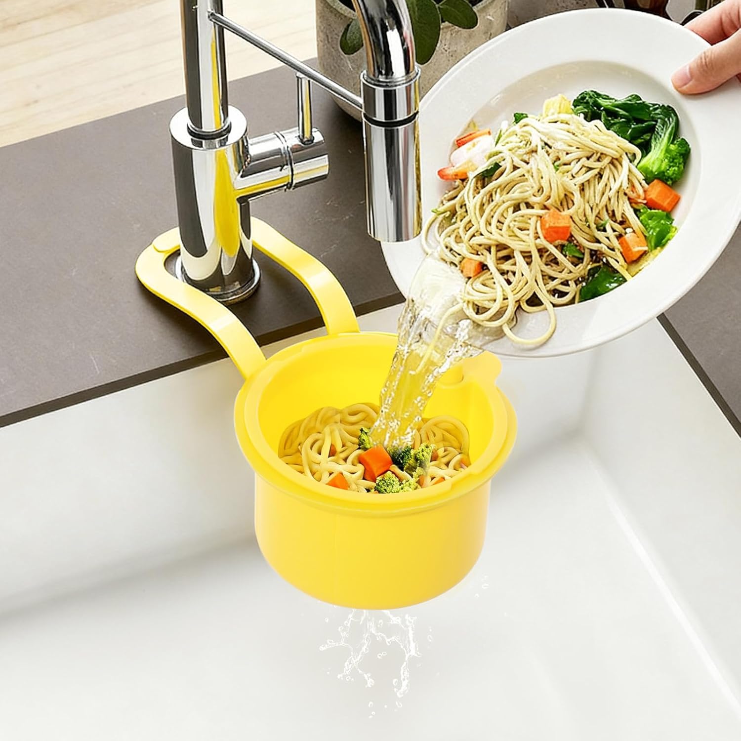 JOMCYDM Kitchen Sink Basket – Faucet Hanging Drain Catcher