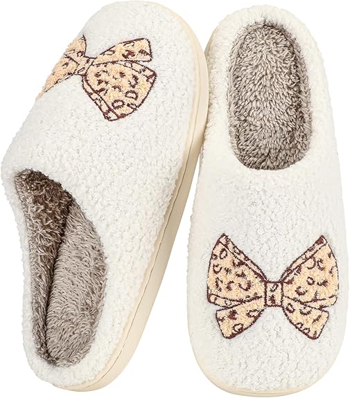 Memory Foam Fur House Slippers