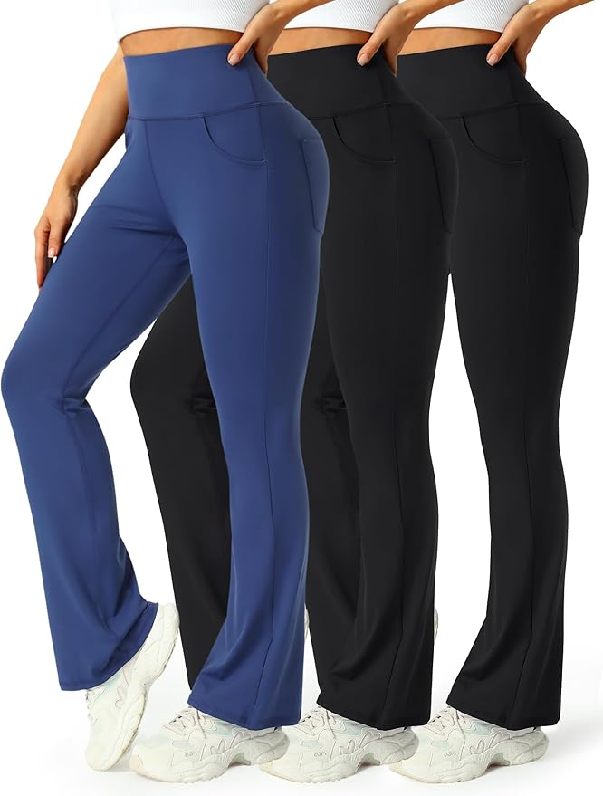 High Waist Flare Yoga Pants
