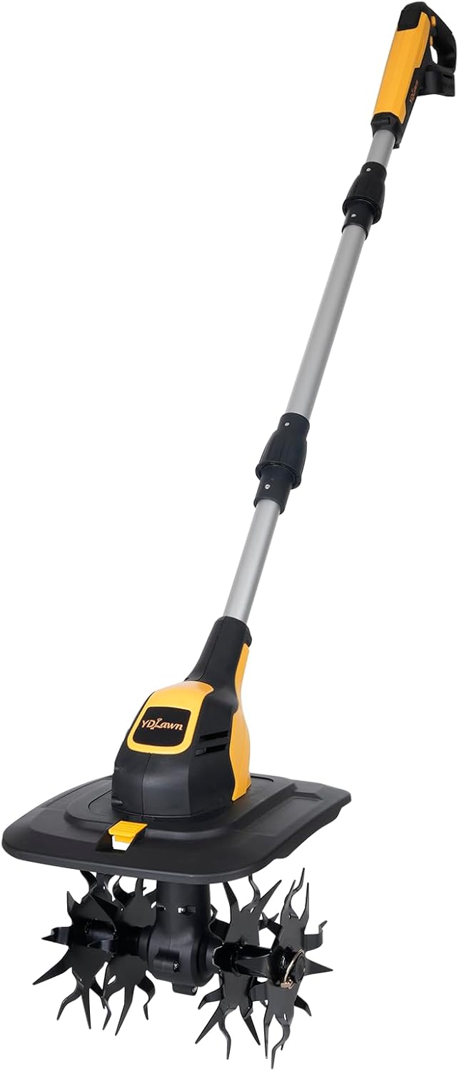 Cordless Tiller Cultivator 20V 10‑Inch