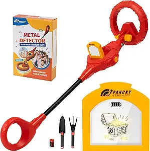 PANCKY Metal Detector for Kids – Waterproof, LCD Display, Lightweight