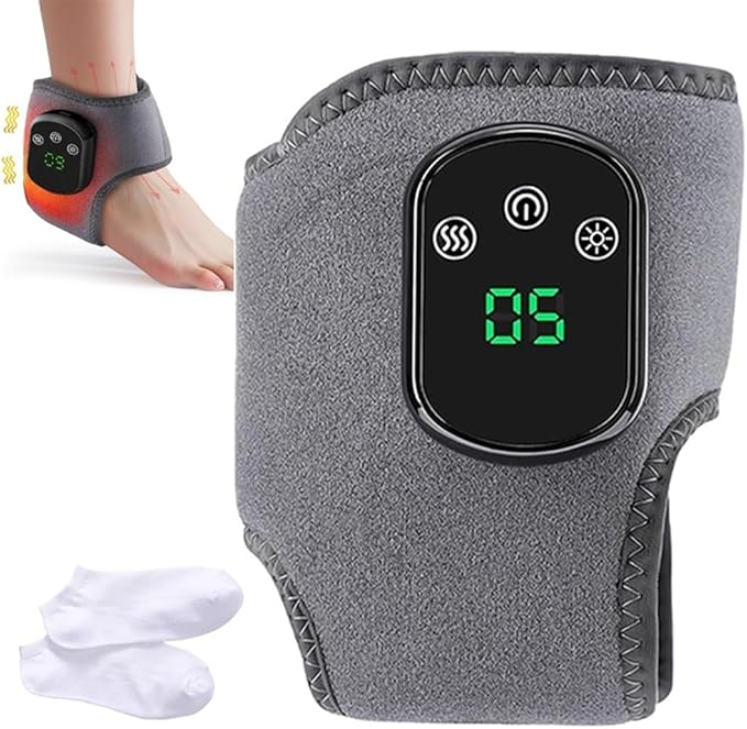 Heated Triple Foot Therapy Massager