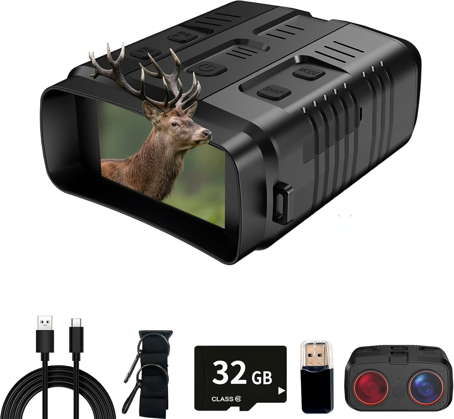2.7K Night Vision Goggles Zoom