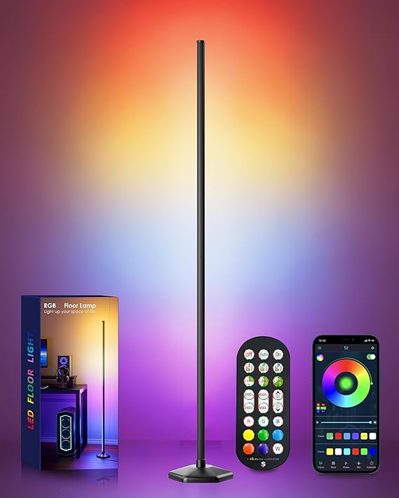 Smart RGB Corner Floor Lamp