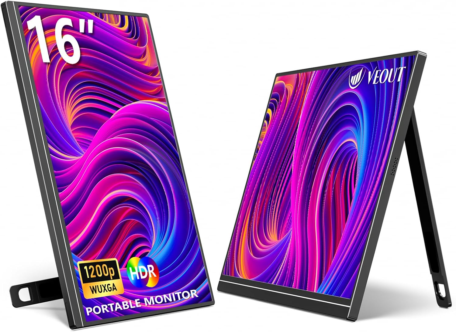 16″ Portable Monitor Ultra‑Slim