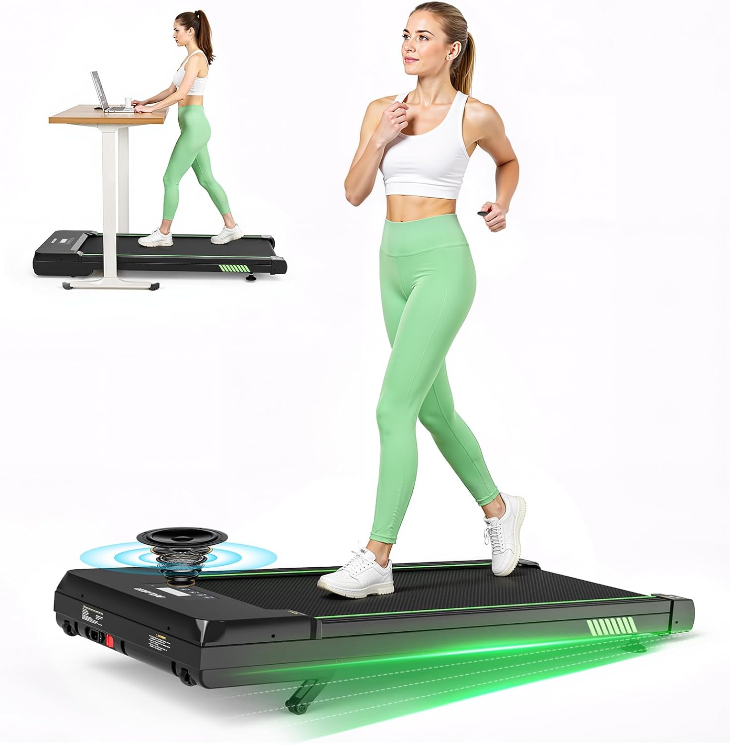 Auto Incline Under Desk Treadmill