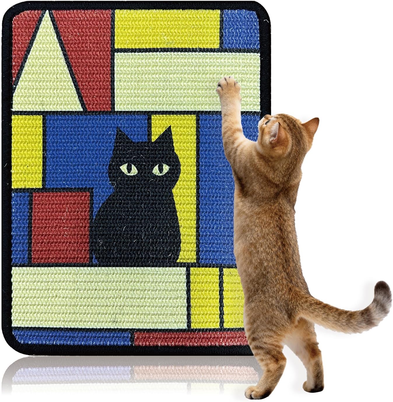 Sisal Cat Scratcher Mat Wall