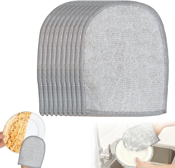 Steel Wire Dishwashing Cleaning Gloves