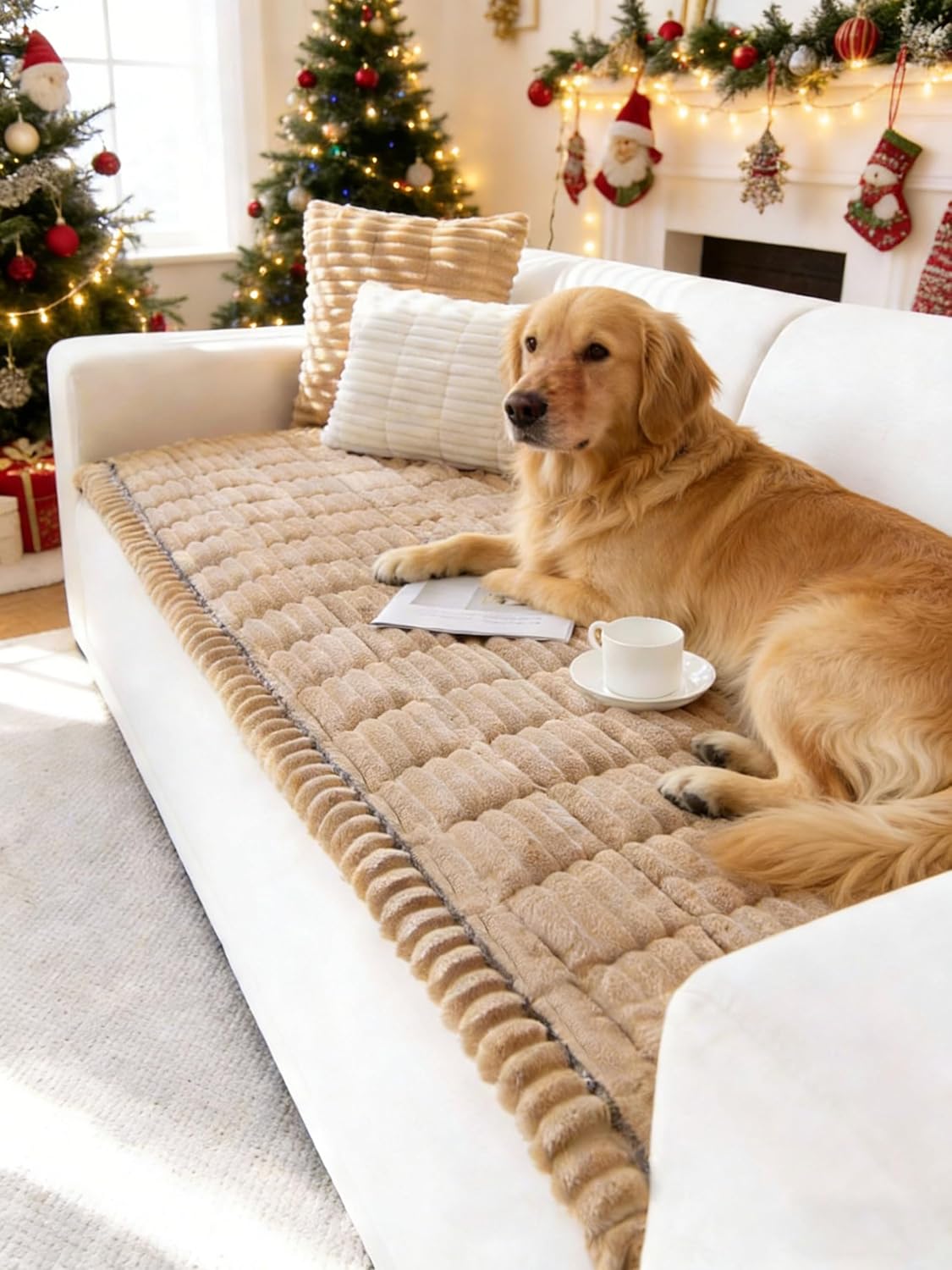 Washable Non‑Slip Pet Couch Cover
