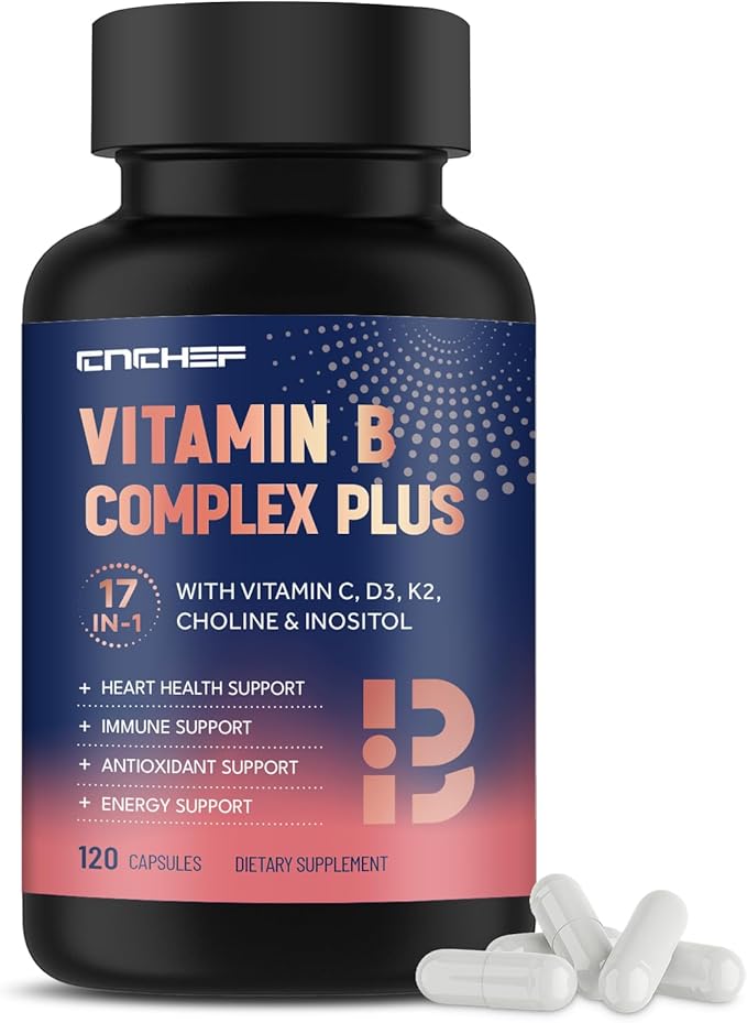 17-in-1 Vitamin B Complex Plus 120 Capsules
