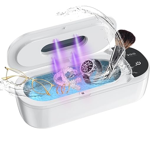 Ultrasonic Jewelry Cleaner 48KHz Dual Modes
