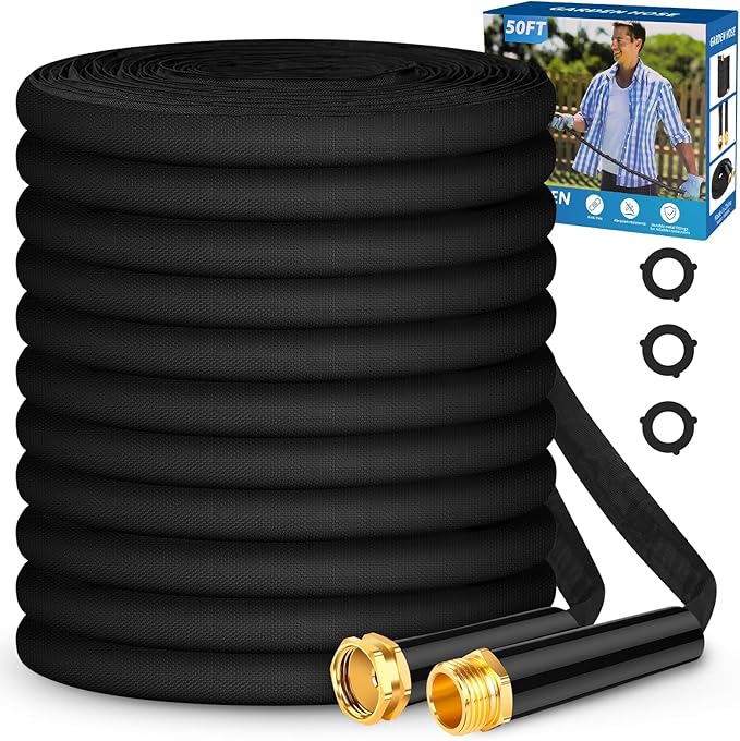 Non-Expanding Garden Hose 50ft Ultra-Light