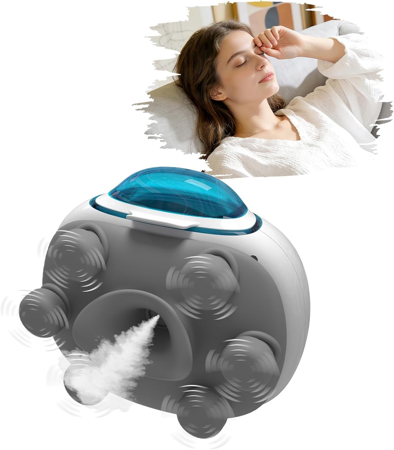 Handheld Eye Massager 3D Vibration Mist