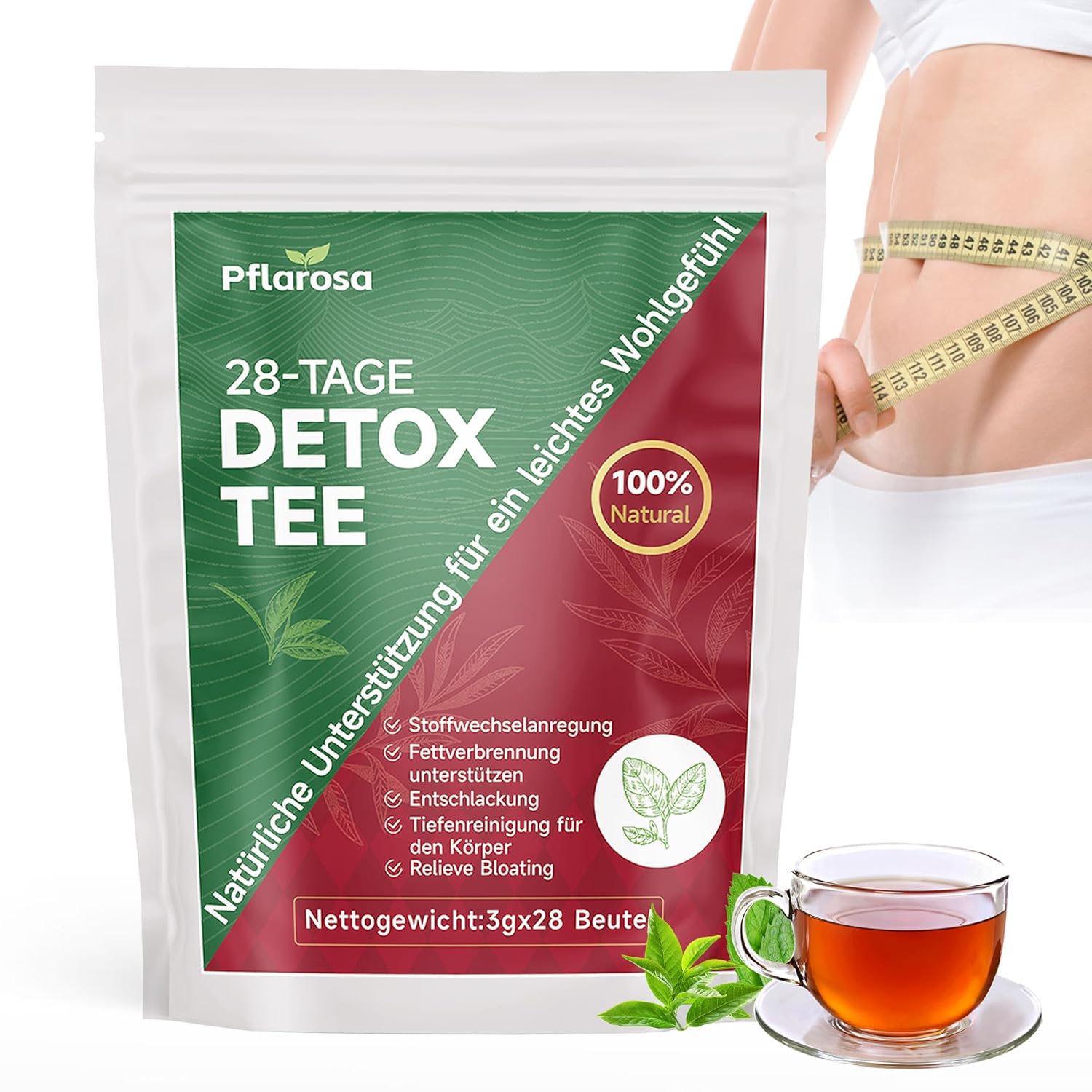 Detox Tea 28 Pcs Natural Herbal Blend
