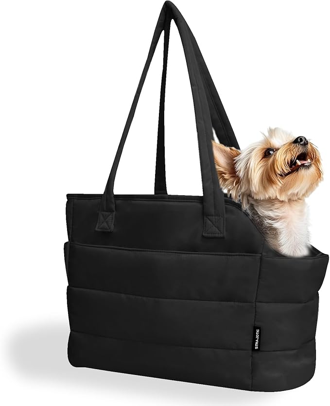 Lightweight Quilted Dog Purse Carrier for Small Dogs