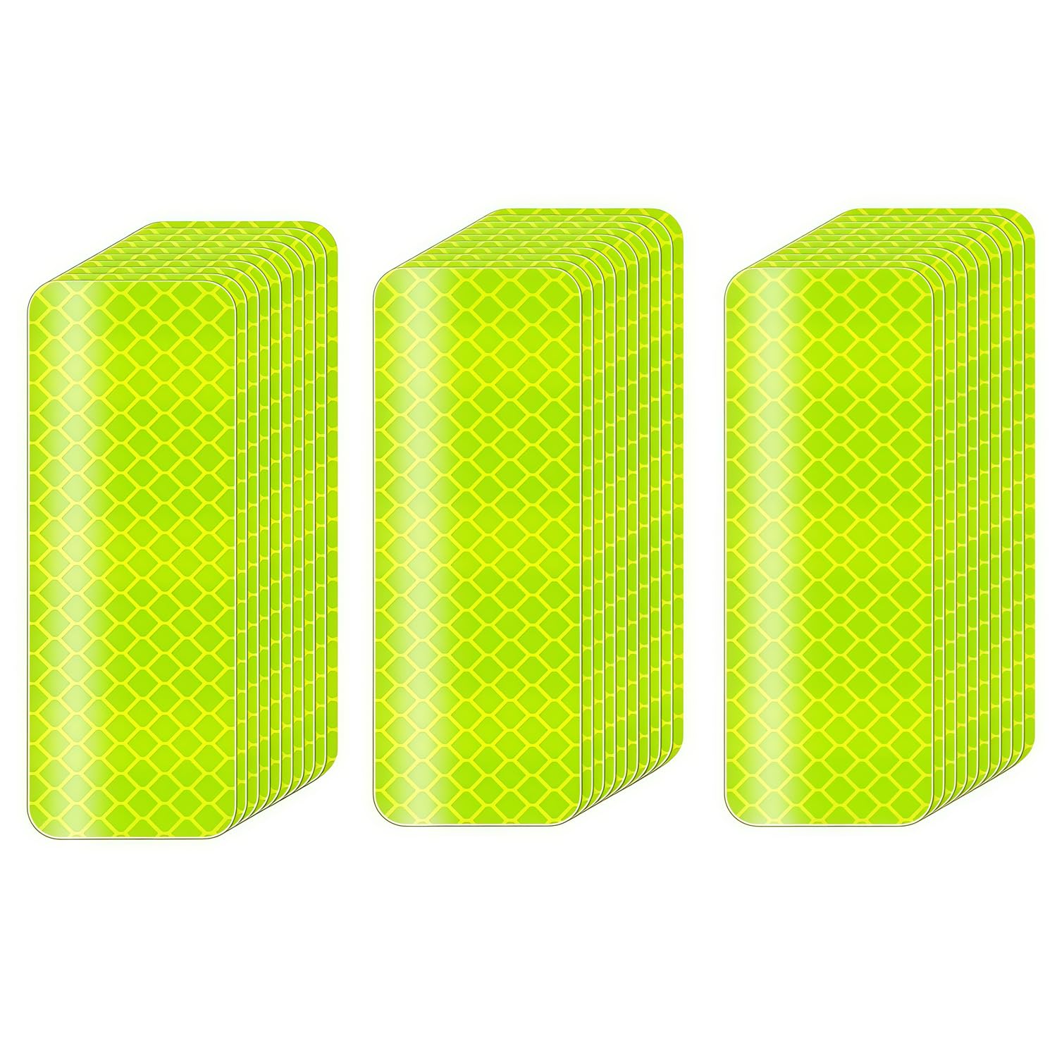 Reflective Safety Tape 30 PCS Fluorescent Green