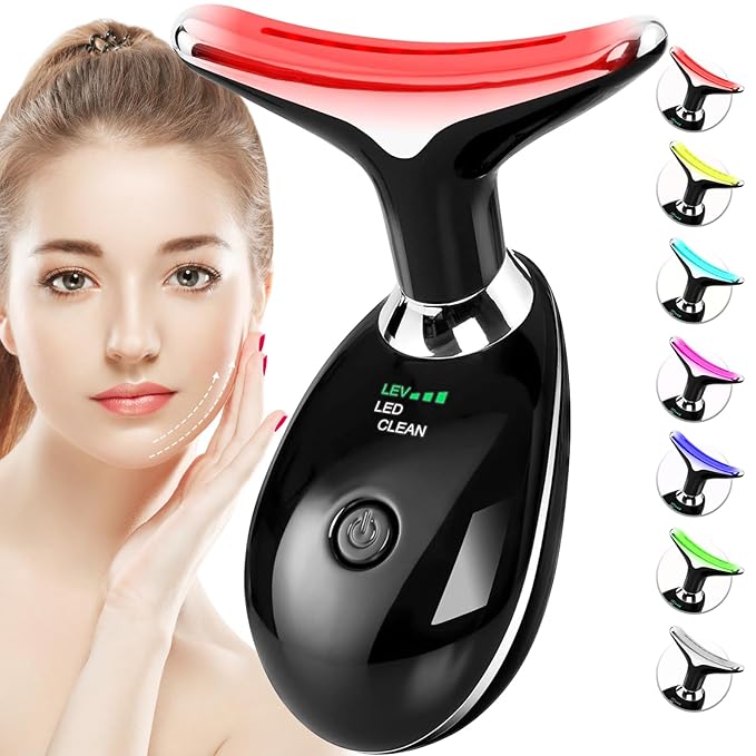 Red Light Therapy Facial Massager