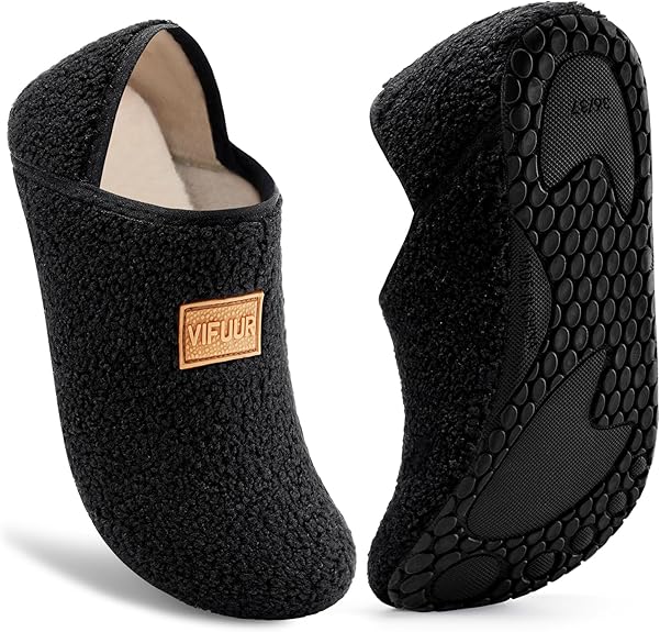 VIFUUR Cozy Indoor Barefoot Slipper Socks