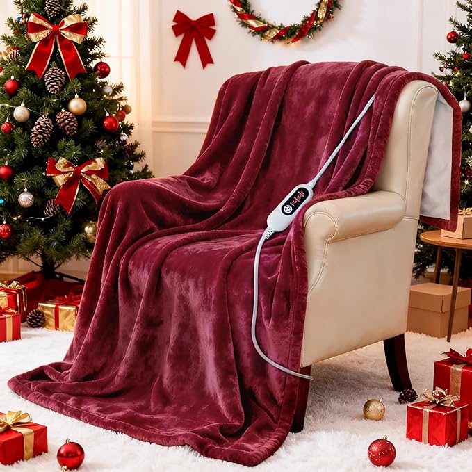 Electric Heated Throw Blanket