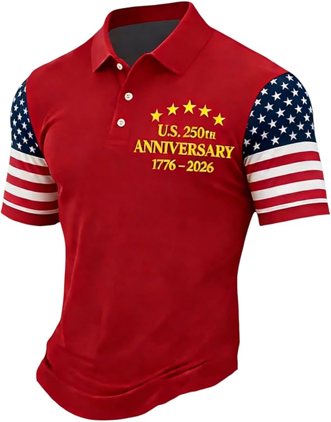 Men’s 250th Anniversary American Flag T-Shirt