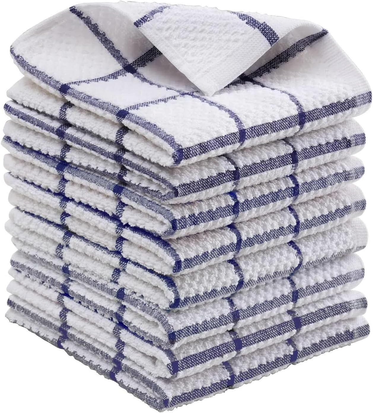 KICHKING 8-Piece Cotton Dish Towel Set