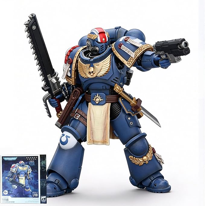 Warhammer 40k Ultramarines Titus Figure