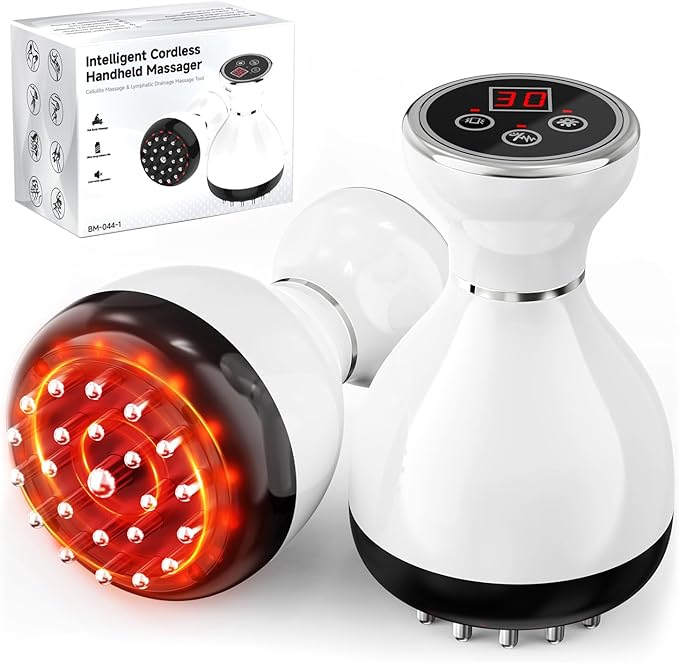 Microcurrent Red Light Cellulite Massager