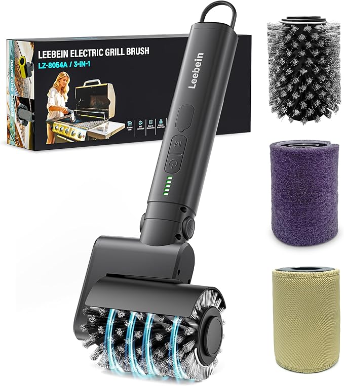 Electric Grill Brush Cordless 2026 Upgrade