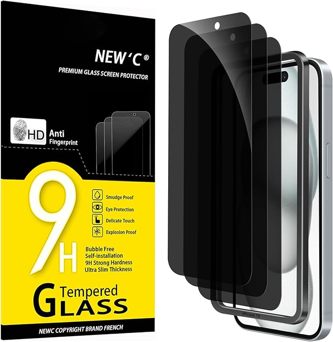 Privacy Screen Protector iPhone 15/16