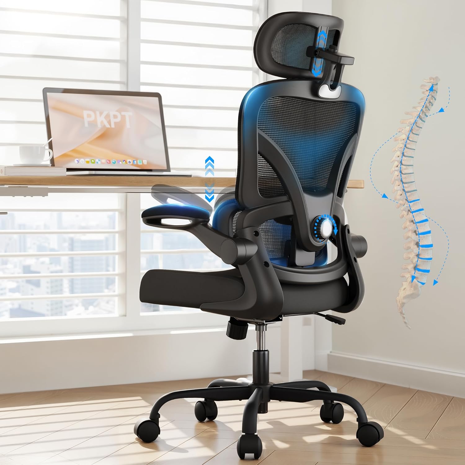 Ergonomic Mesh Office Chair with Lumbar Support